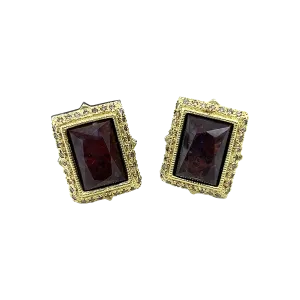 19X15 MM BROWN PIETERSITE CUFF LINK