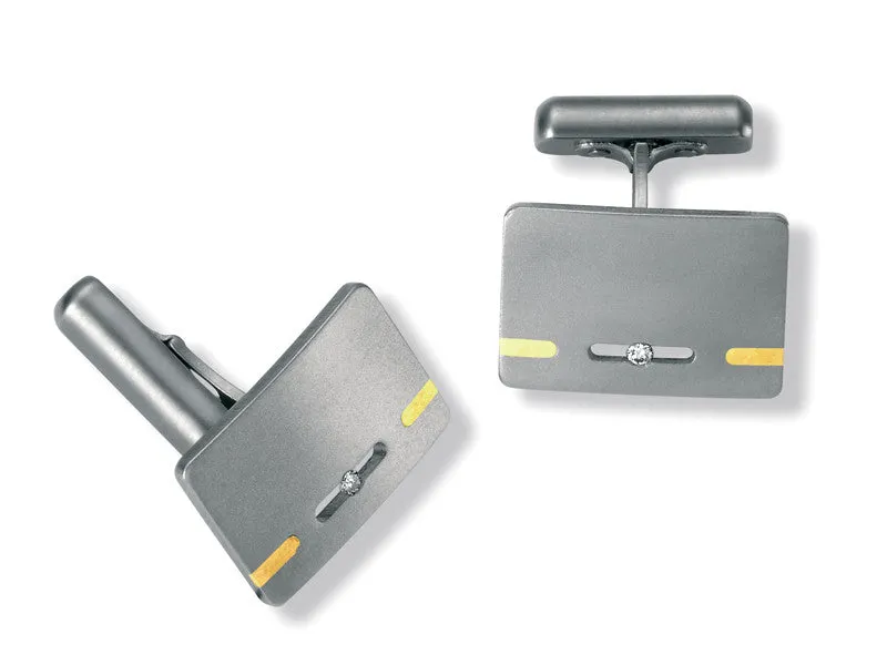 81081-01 TeNo Titanium Cufflinks