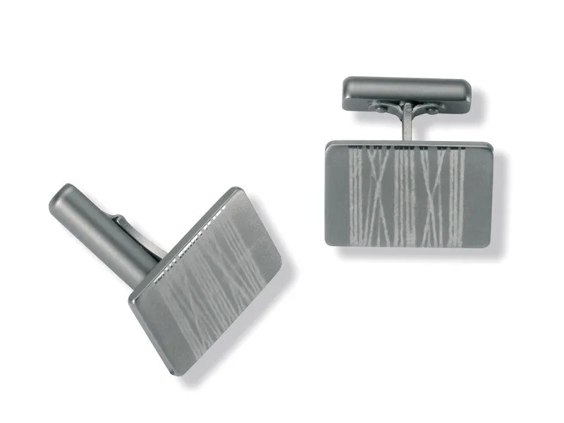 87006-01 TeNo Titanium Cufflinks