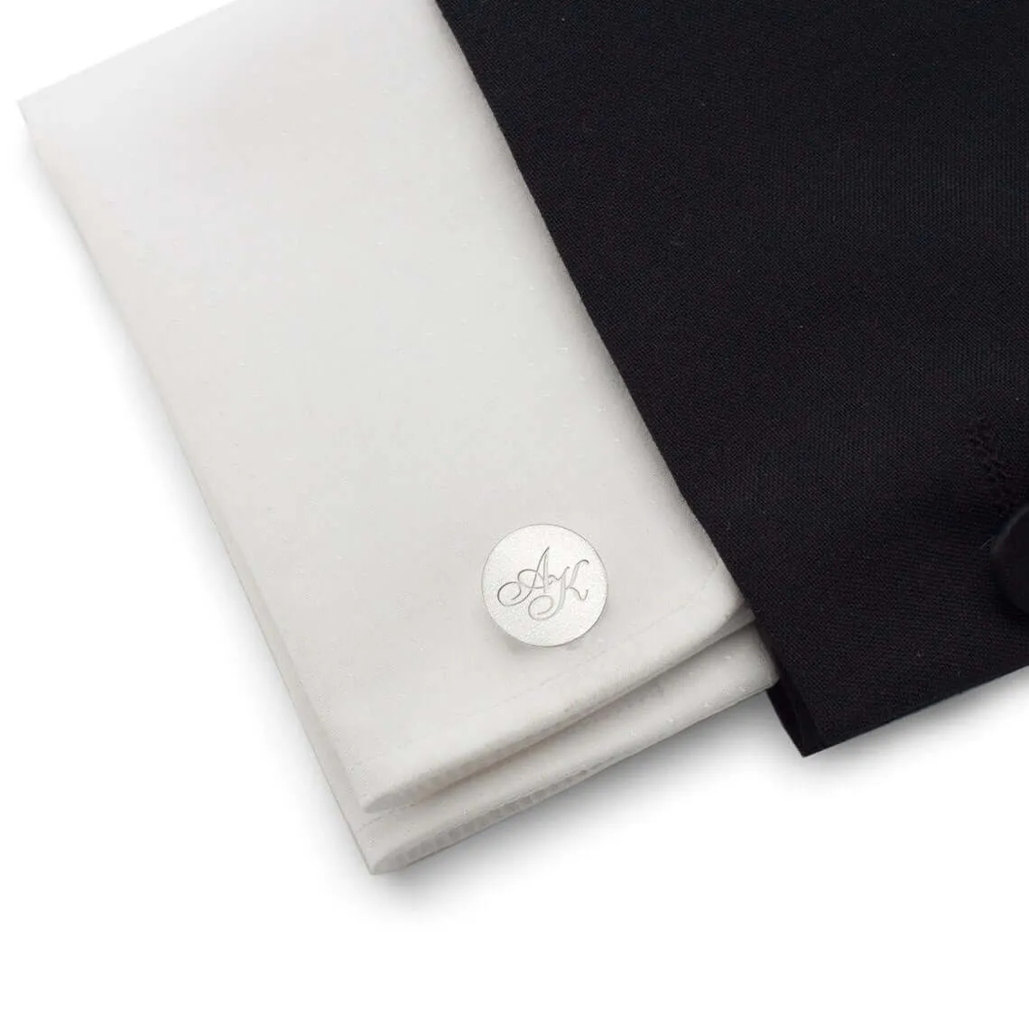 925 Sterling Silver Men's Cufflinks Personalized Male Jewelry