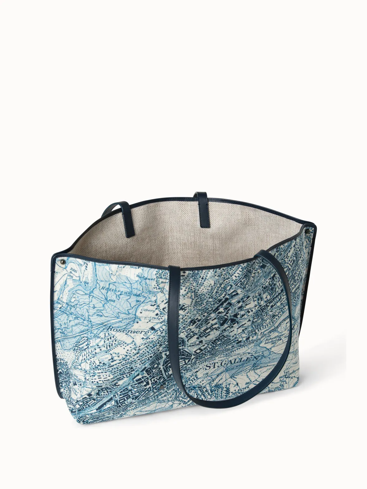 Ai Medium Shoulder Tote - Reversible