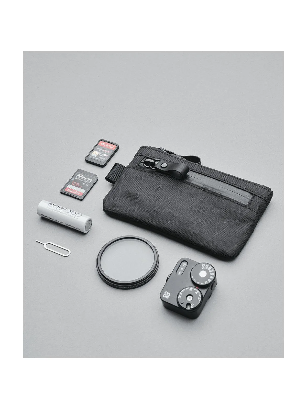 Alpaka Zip Pouch Black VX42