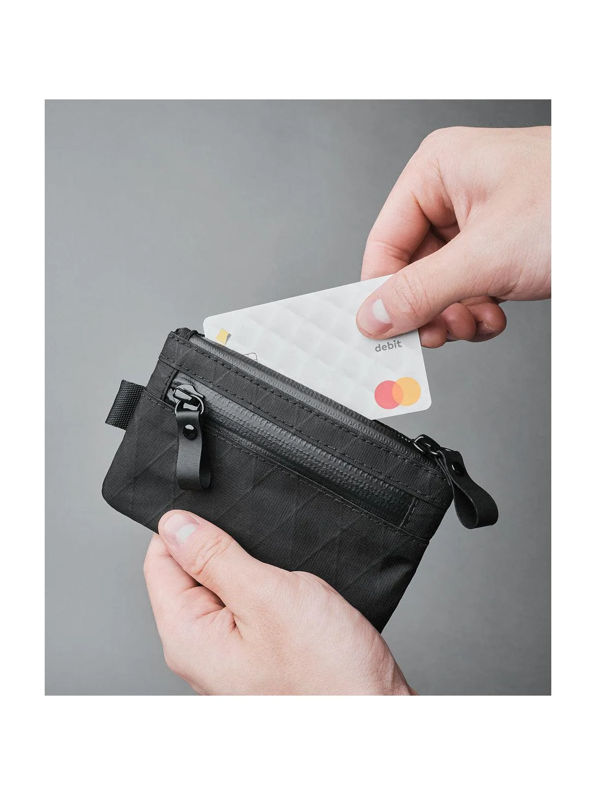 Alpaka Zip Pouch Black VX42