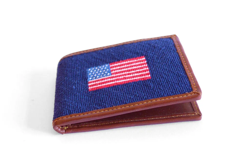 AMERICAN FLAG NEEDLEPOINT WALLET™