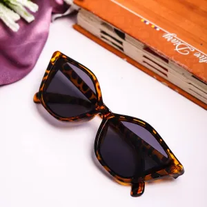 Animal Printed Cat Eye Sunglasses