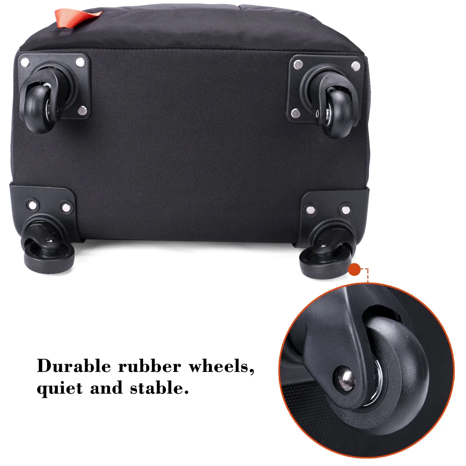 Aoking Waterproof Trolley Backpack With Wheels SLN67056