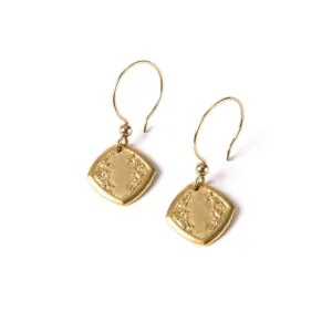 Art Deco Cufflink II Earrings