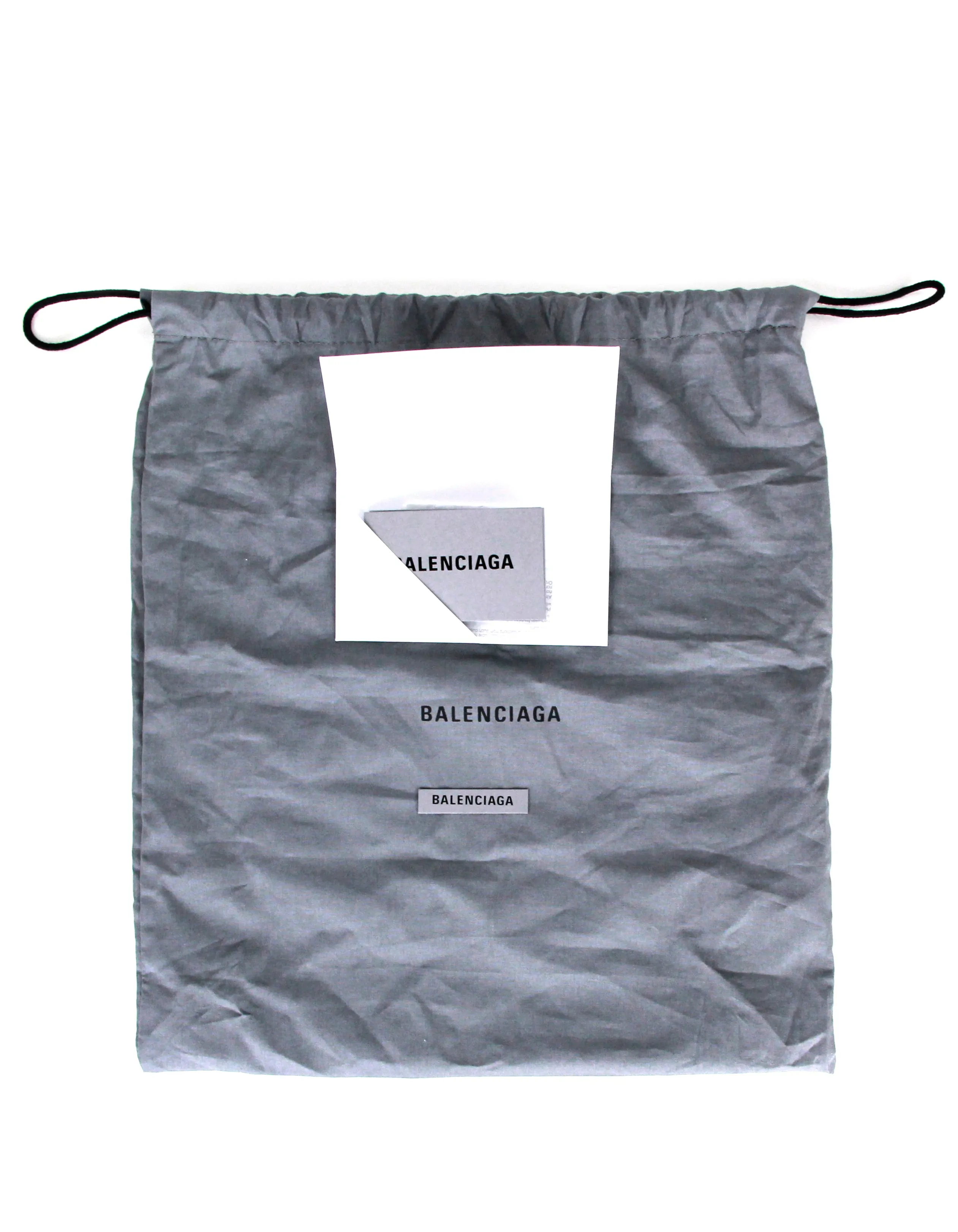Balenciaga Indigo Calfskin Denim Printed Small Hourglass Top Handle Bag