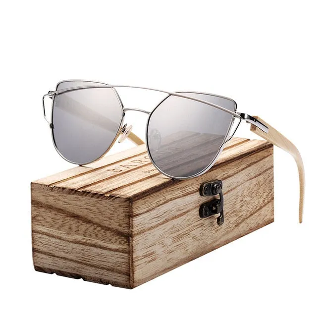 BARCUR Polarized Cat Eye Sunglasses