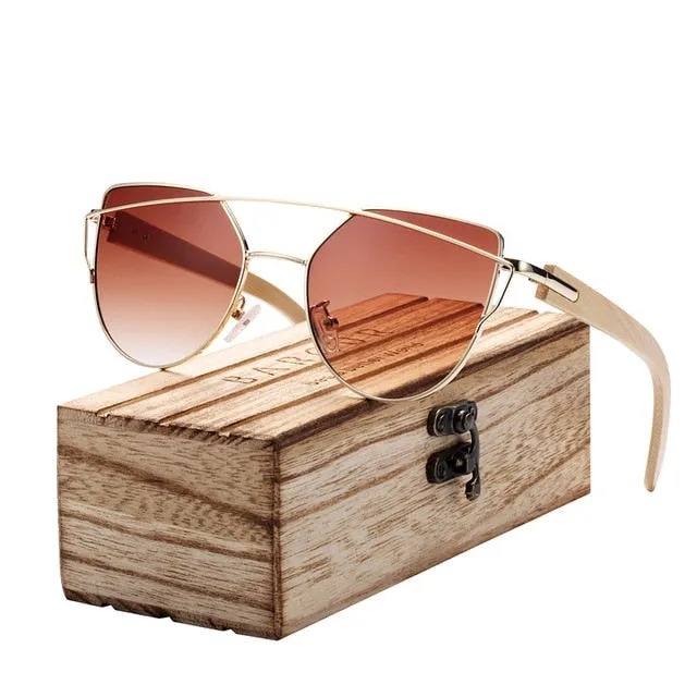 BARCUR Polarized Cat Eye Sunglasses