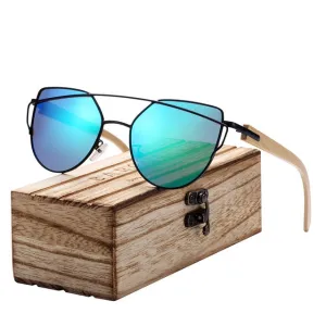 BARCUR Polarized Cat Eye Sunglasses