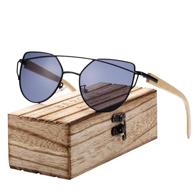 BARCUR Polarized Cat Eye Sunglasses