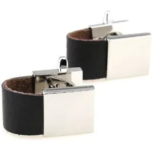 Black Wrap Around Cufflinks