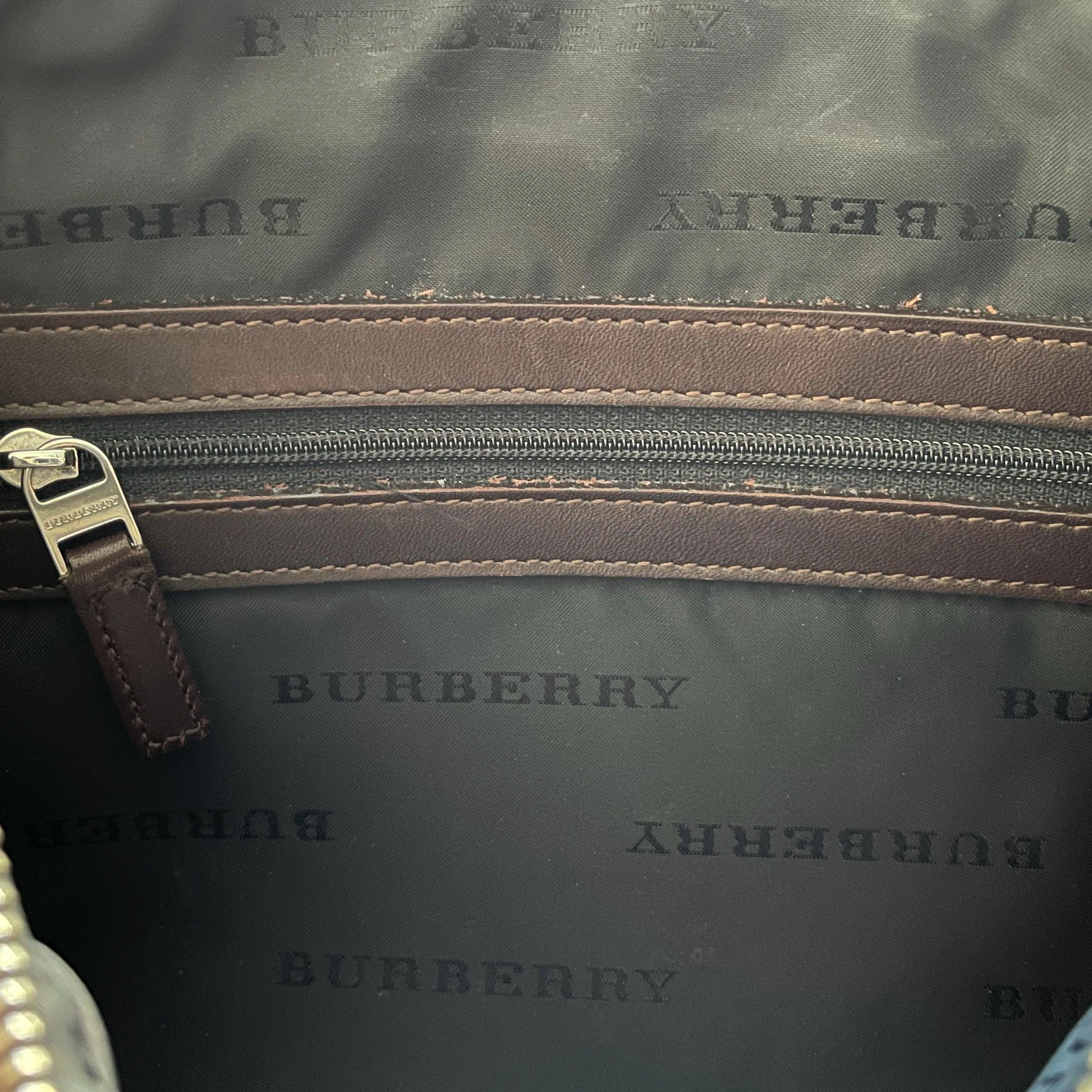 Burberry Classic Plaid Barrel Bag