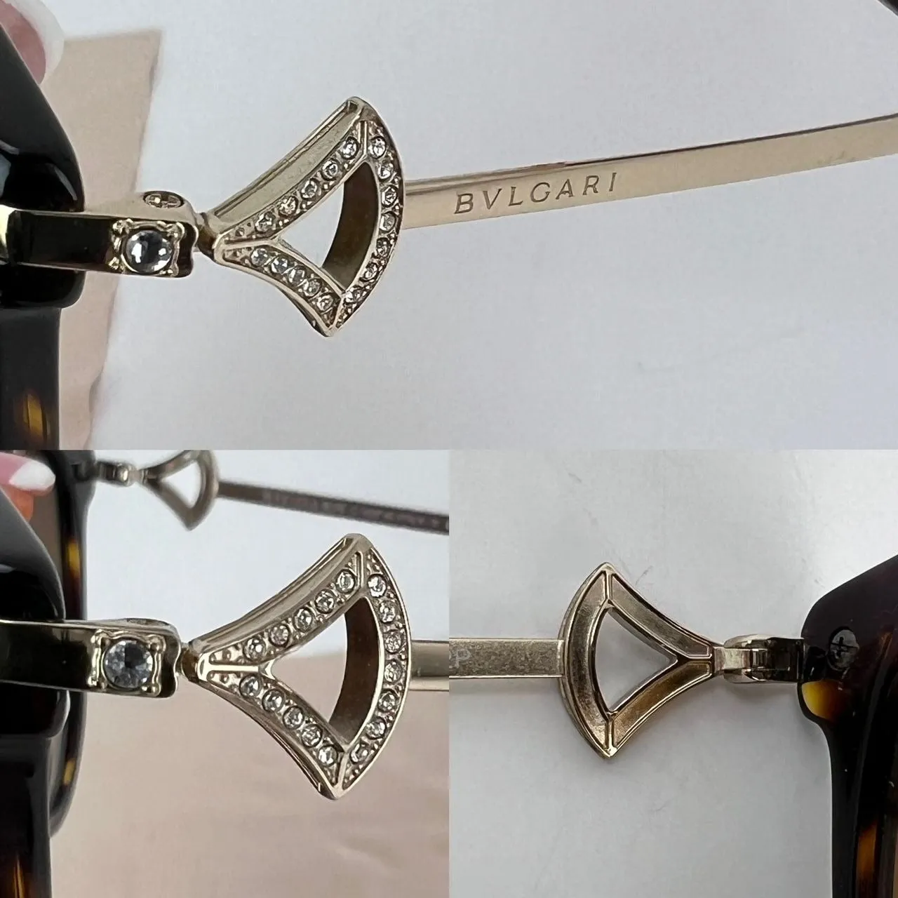 BVLGARI 8210-B 504/T5 Havana / Brown Gradient Polarized Sunglasses