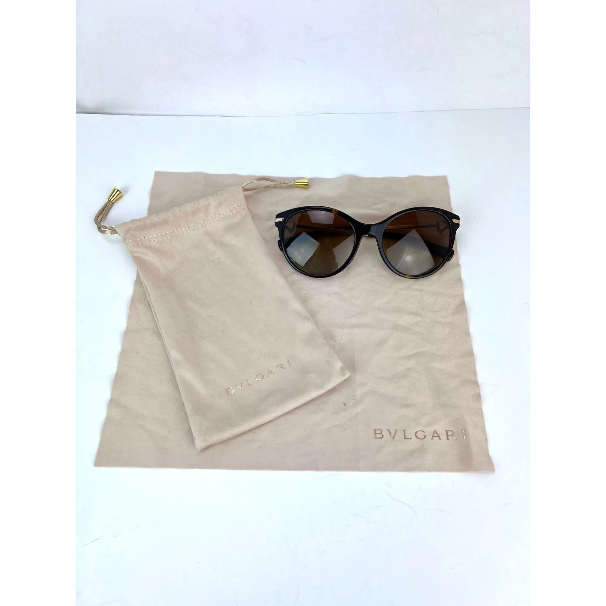 BVLGARI 8210-B 504/T5 Havana / Brown Gradient Polarized Sunglasses