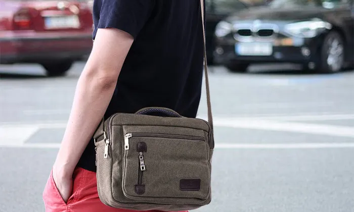Canvas Cross-Body Totes