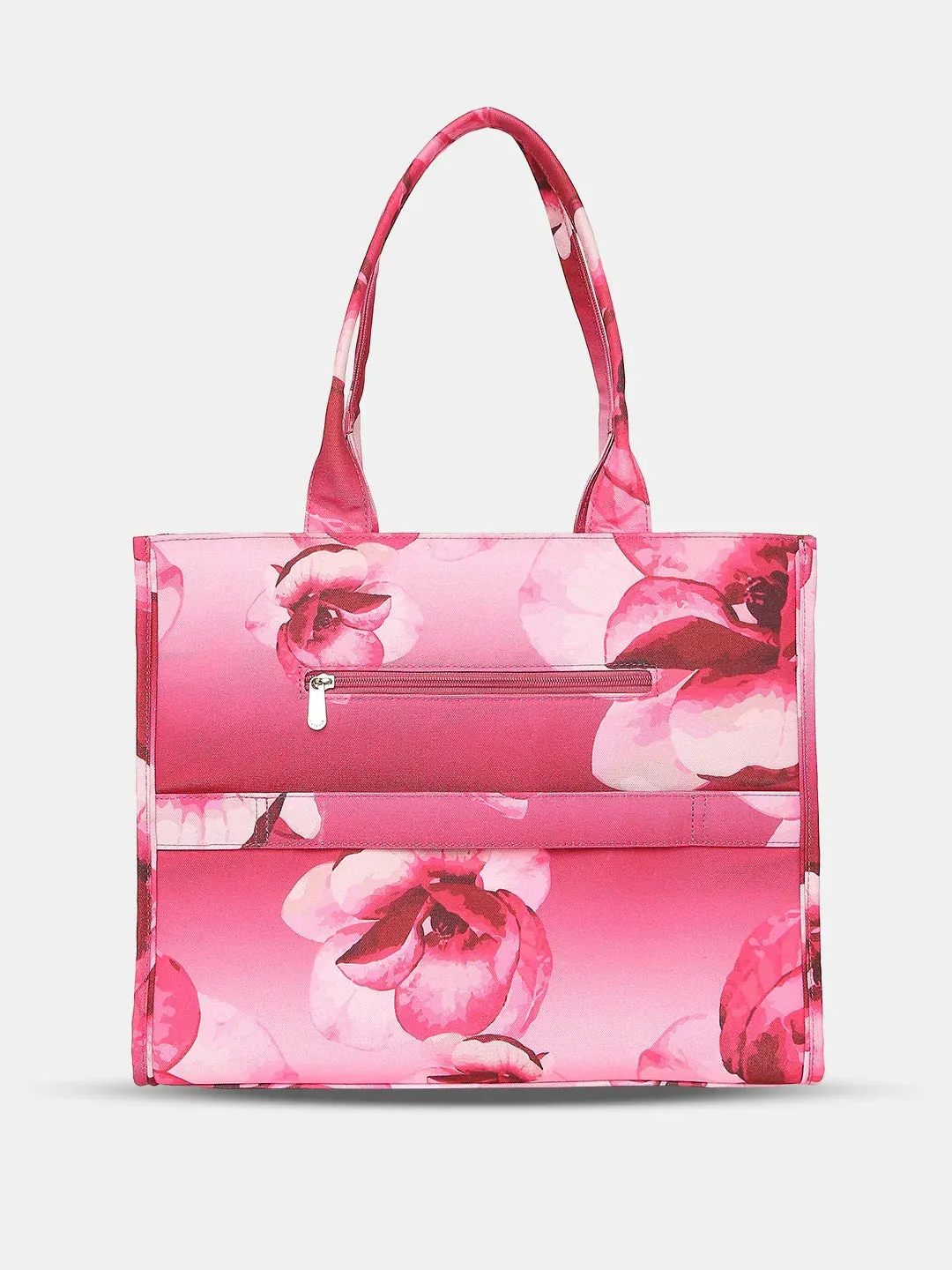 Caprese Iris X Large Pink Tote Bag