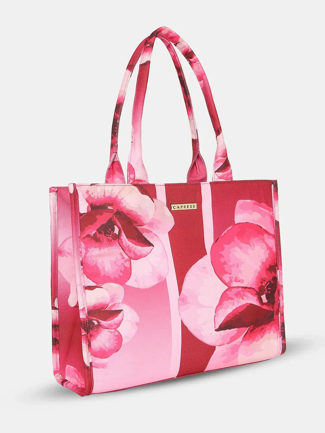 Caprese Iris X Large Pink Tote Bag