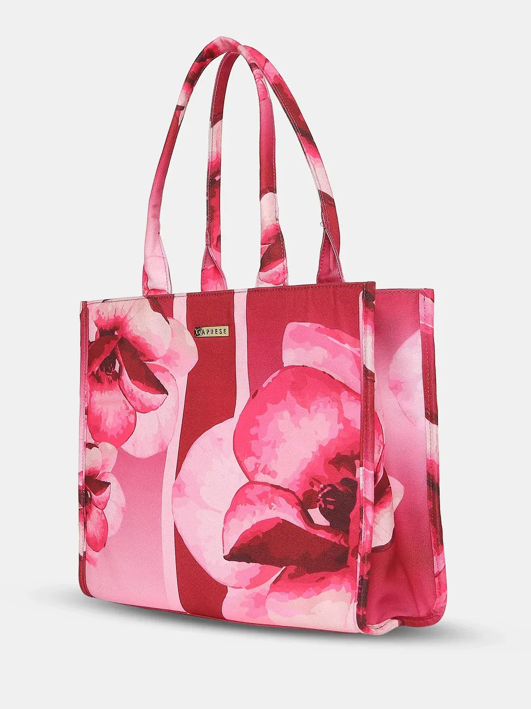 Caprese Iris X Large Pink Tote Bag