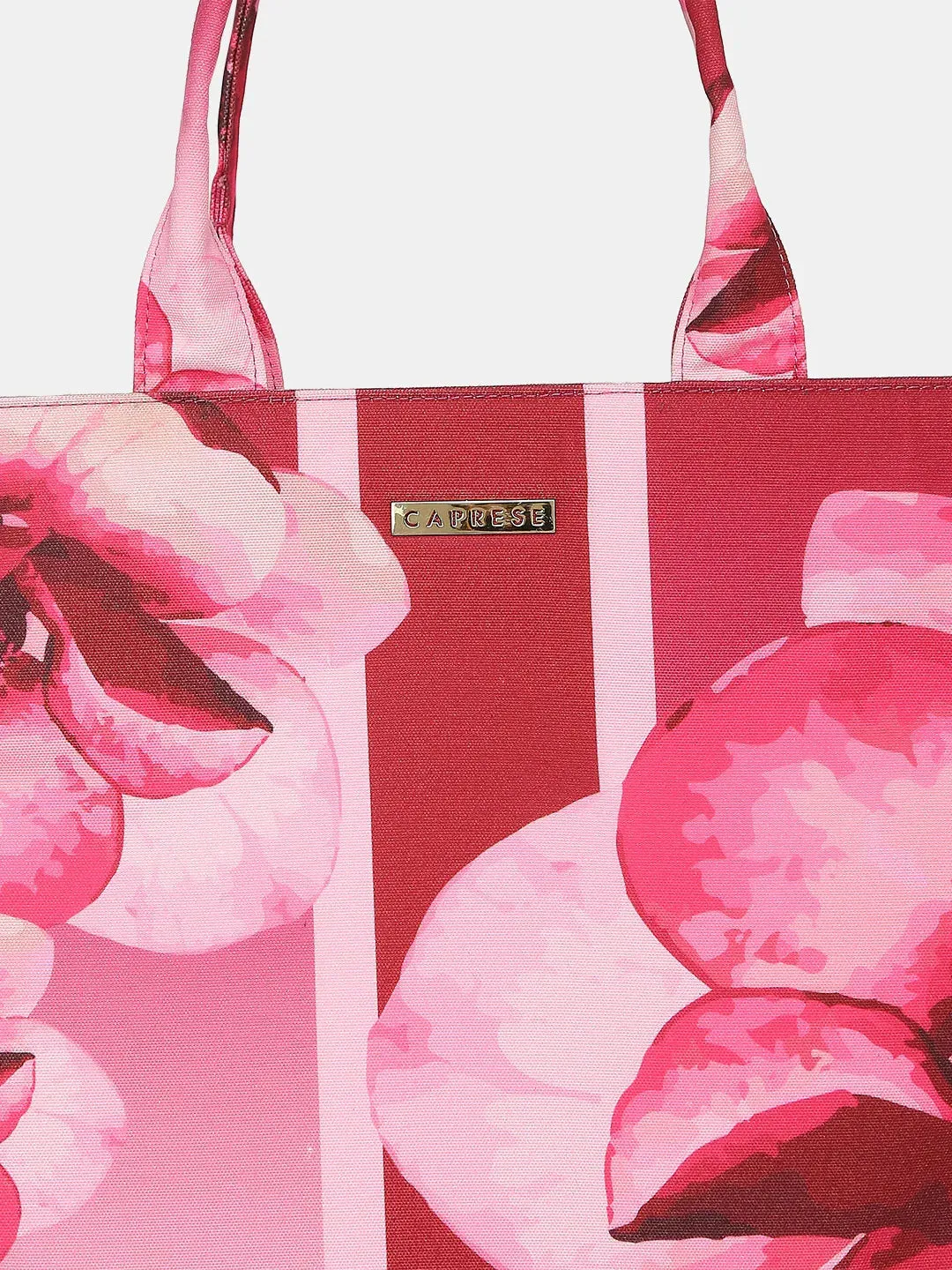 Caprese Iris X Large Pink Tote Bag
