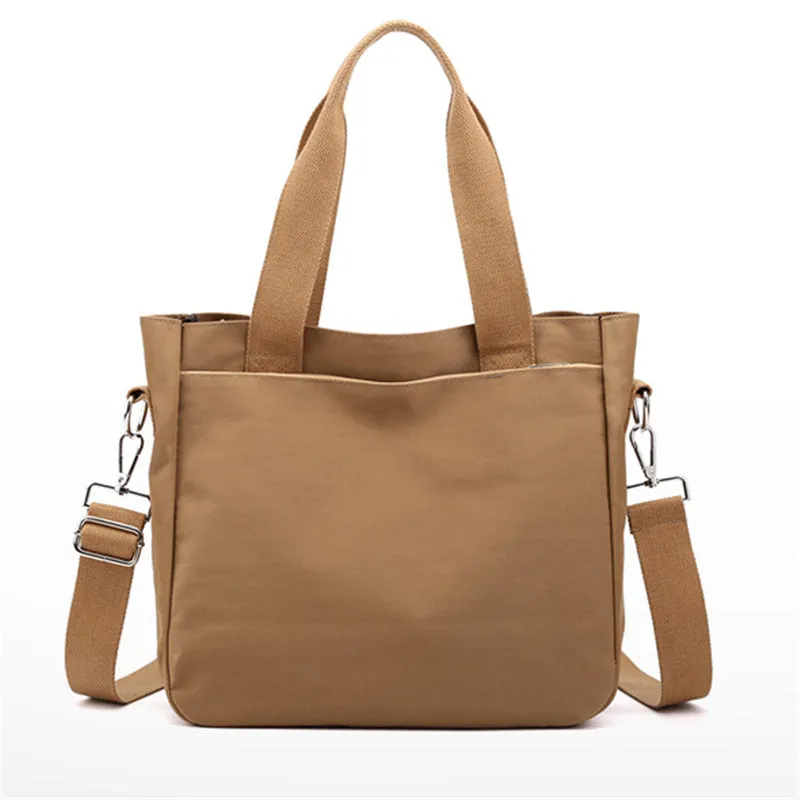 Casual Multi-Pocket Large Capacity Waterproof Lightweight Nylon Crossbody Shoulder Bag