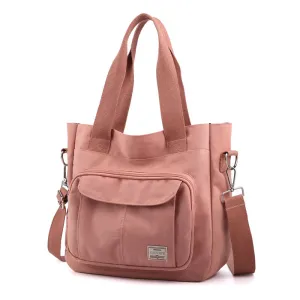 Casual Multi-Pocket Large Capacity Waterproof Lightweight Nylon Crossbody Shoulder Bag