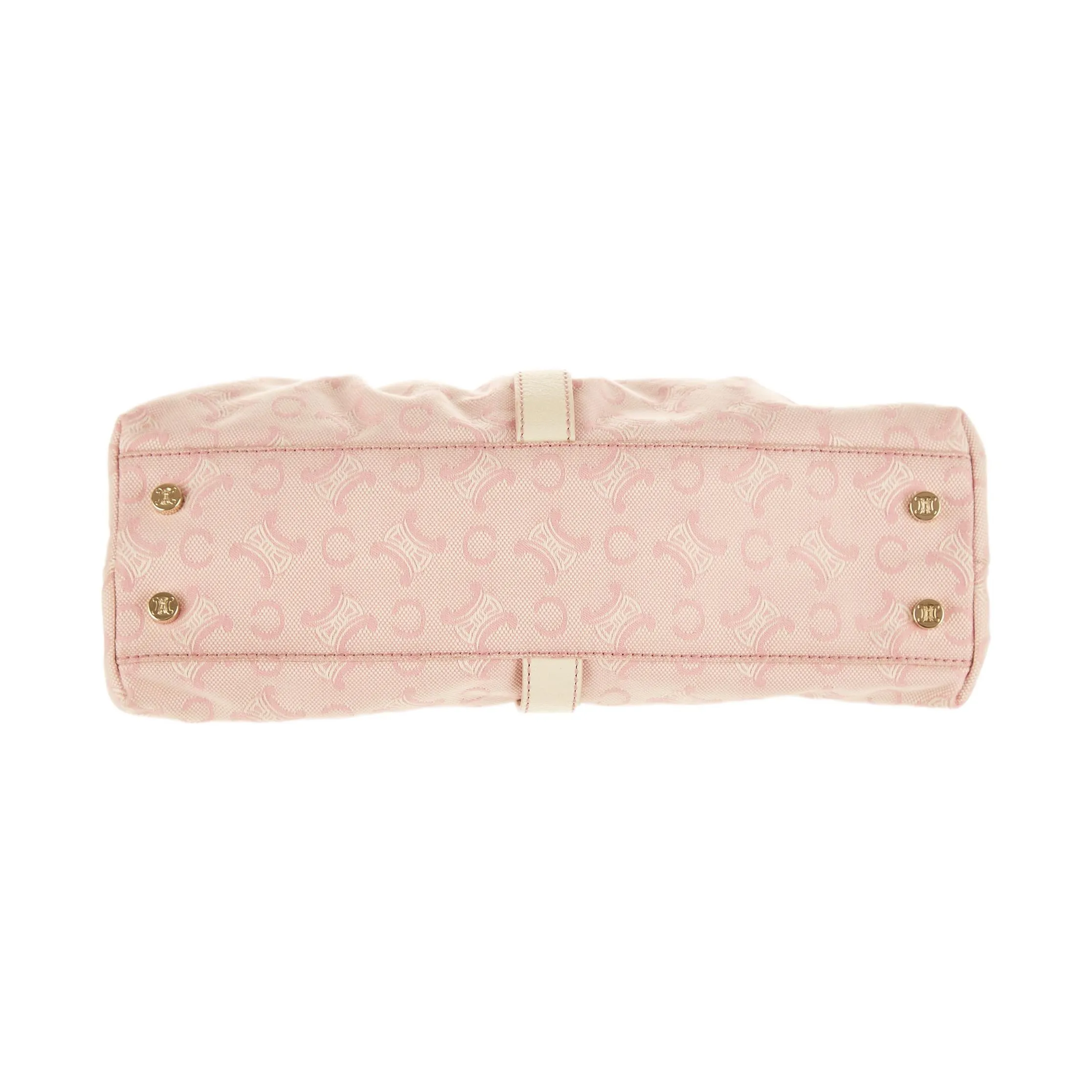 Celine Pink Logo Shoulder Bag