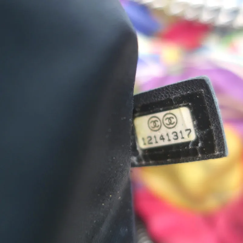 Chanel 2008 Kaleidoscope Tote Multi Printed Quilted Satin Large Shoulder Bag