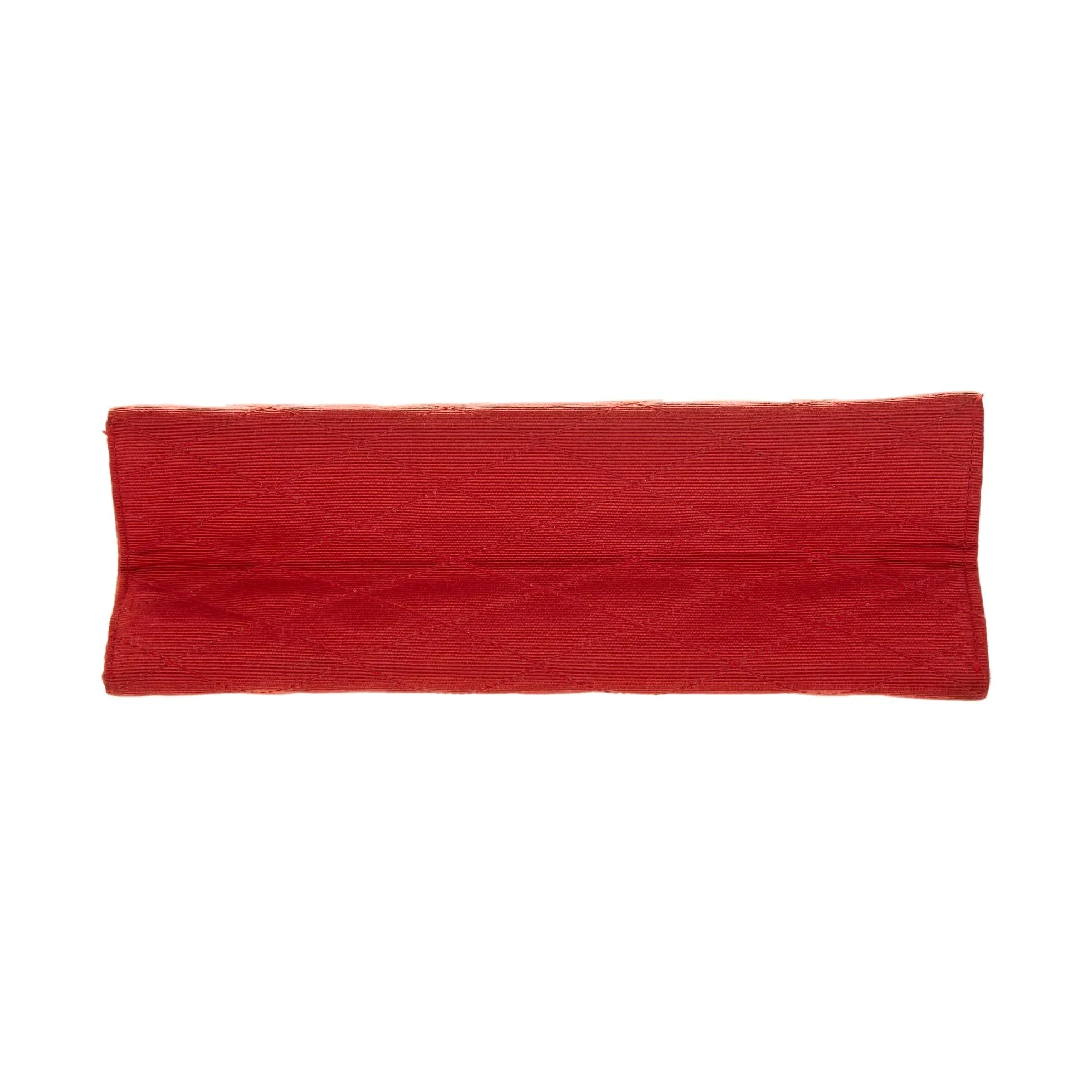 Chanel Red Matelasse Chain Shoulder Bag