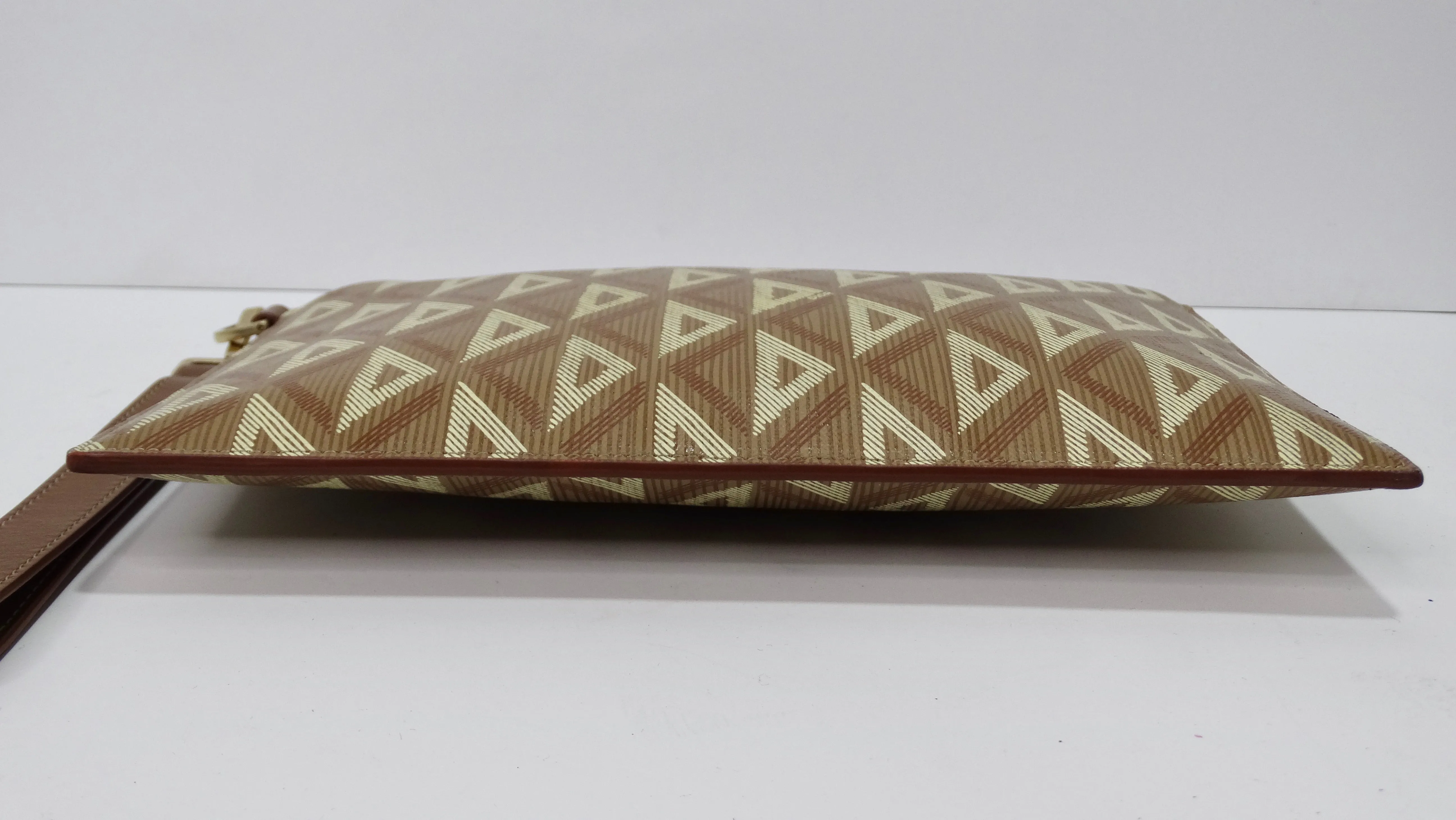 Christian Dior CD Diamond Genuine Leather Pouch