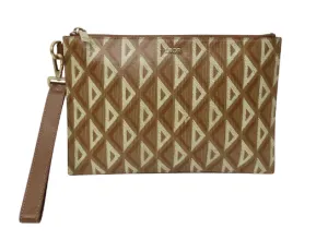 Christian Dior CD Diamond Genuine Leather Pouch