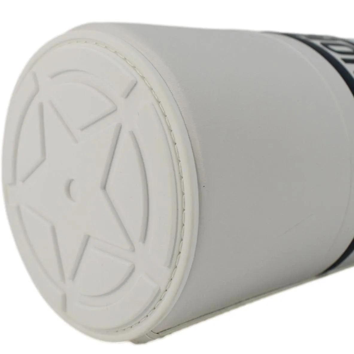 Christian Dior Vibe Bottle Holder Printed Leather Crossbody Bag White