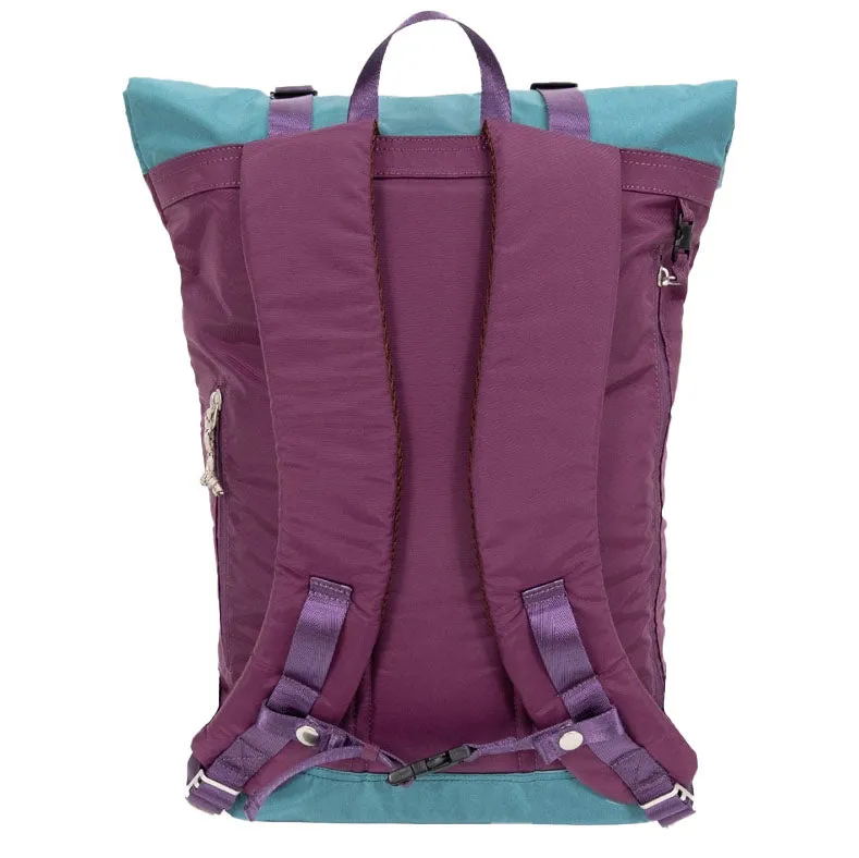 Christopher Euro Series Rolltop Backpack purple