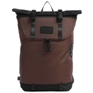 Christopher Small Go Wild Series Rolltop Backpack black brown