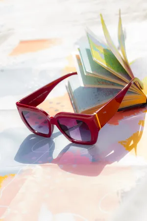 Chunky Angled Square Sunglasses