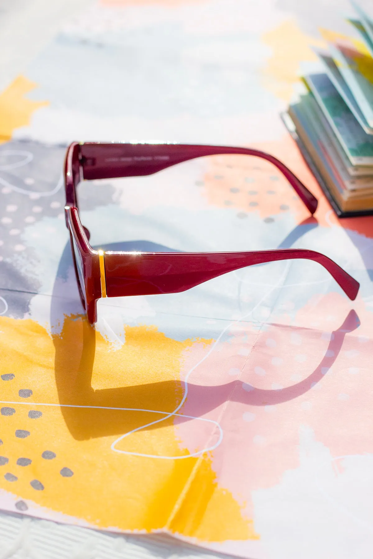 Chunky Angled Square Sunglasses