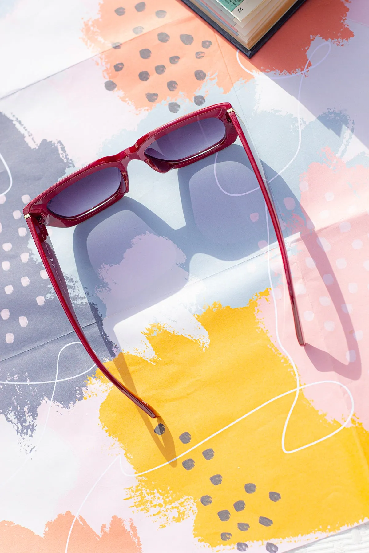 Chunky Angled Square Sunglasses
