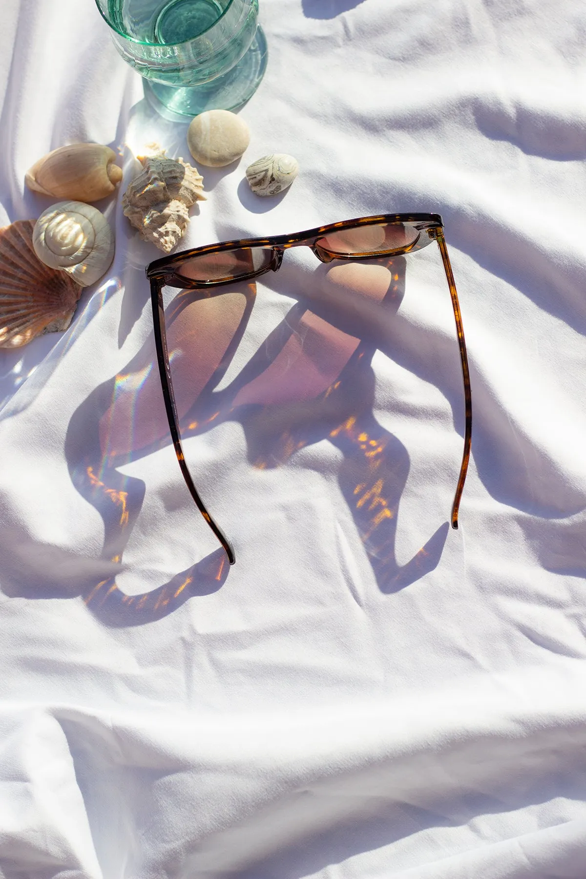 Chunky Semi Cat Eye Sunglasses
