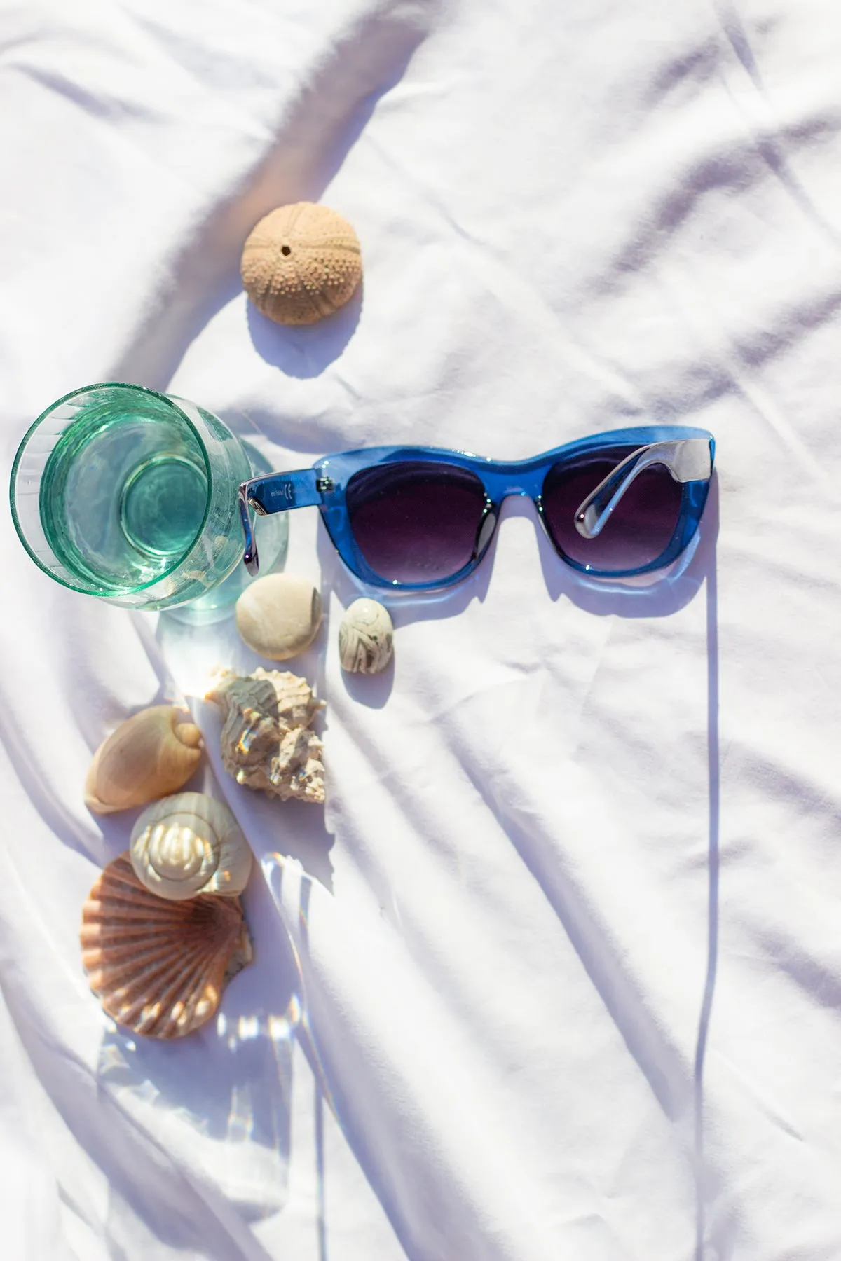 Chunky Semi Cat Eye Sunglasses