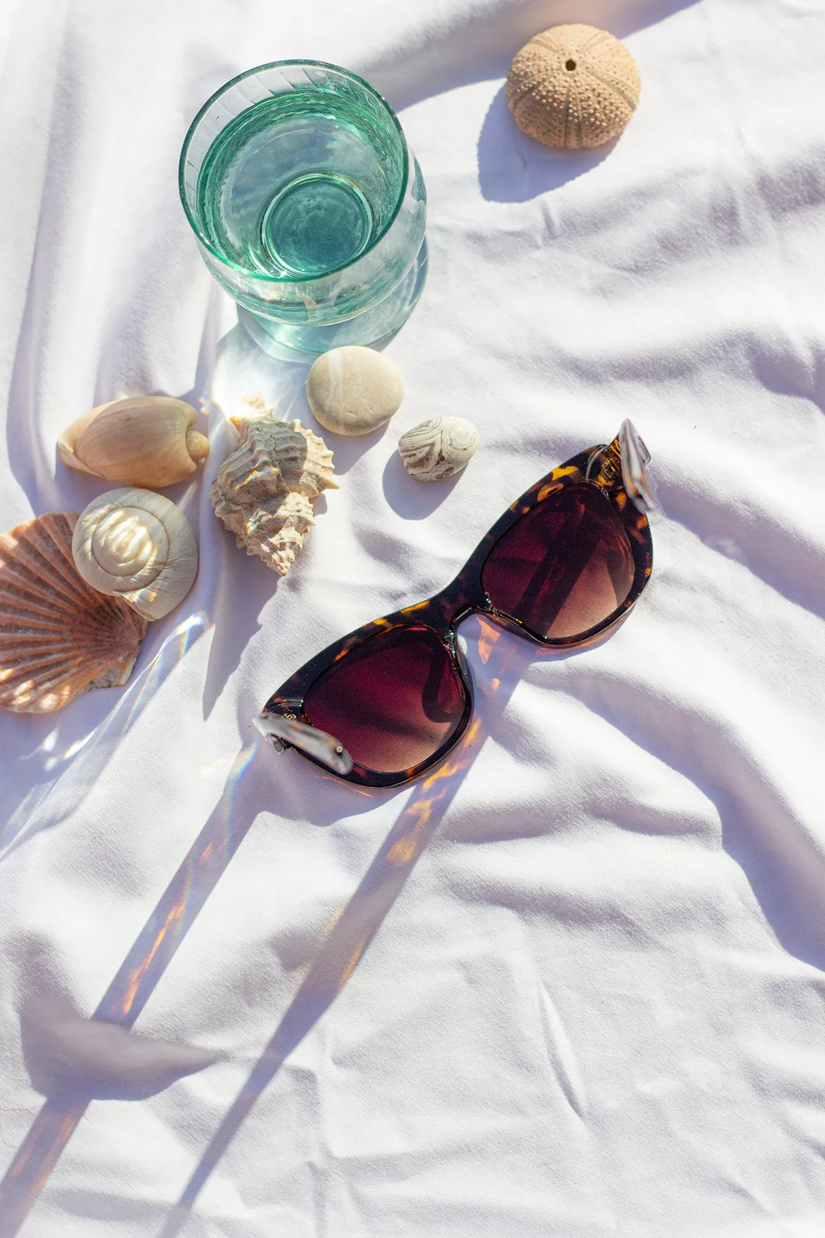 Chunky Semi Cat Eye Sunglasses