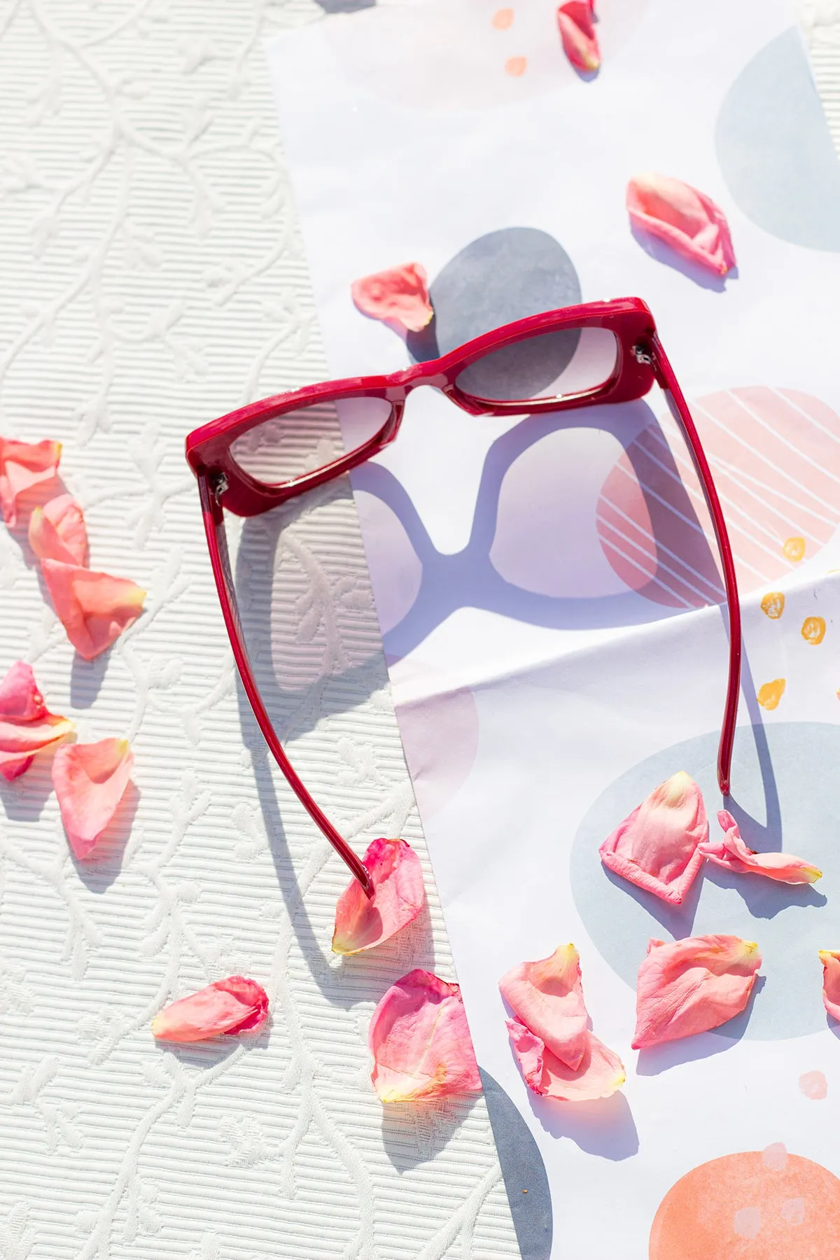 Chunky Triangle Cat Eye Sunglasses