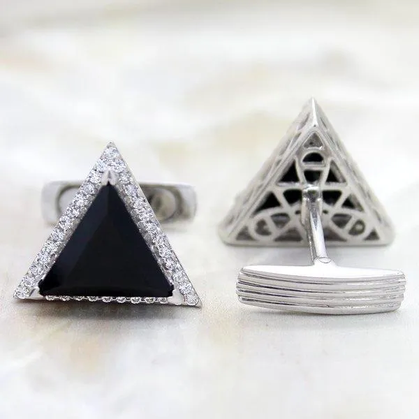 Class apart Black onex trillion cufflinks.