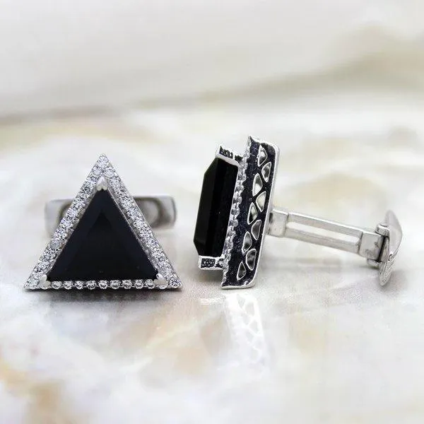 Class apart Black onex trillion cufflinks.