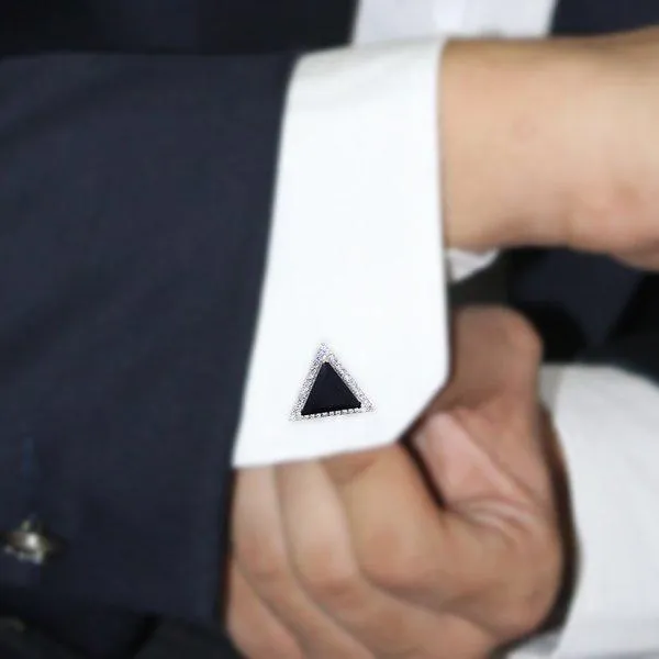 Class apart Black onex trillion cufflinks.