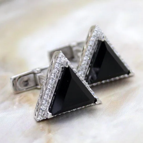 Class apart Black onex trillion cufflinks.