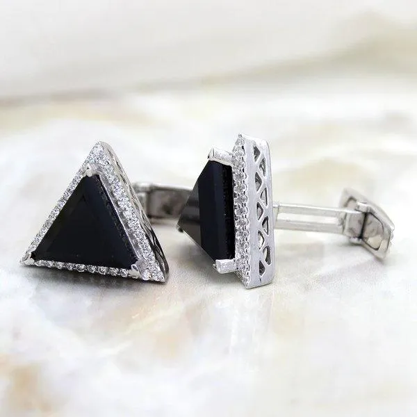 Class apart Black onex trillion cufflinks.