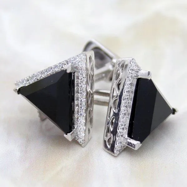 Class apart Black onex trillion cufflinks.