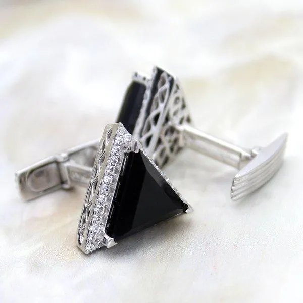 Class apart Black onex trillion cufflinks.
