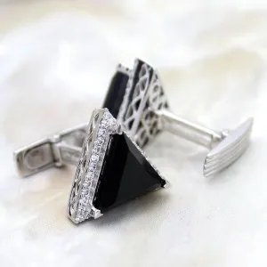 Class apart Black onex trillion cufflinks.